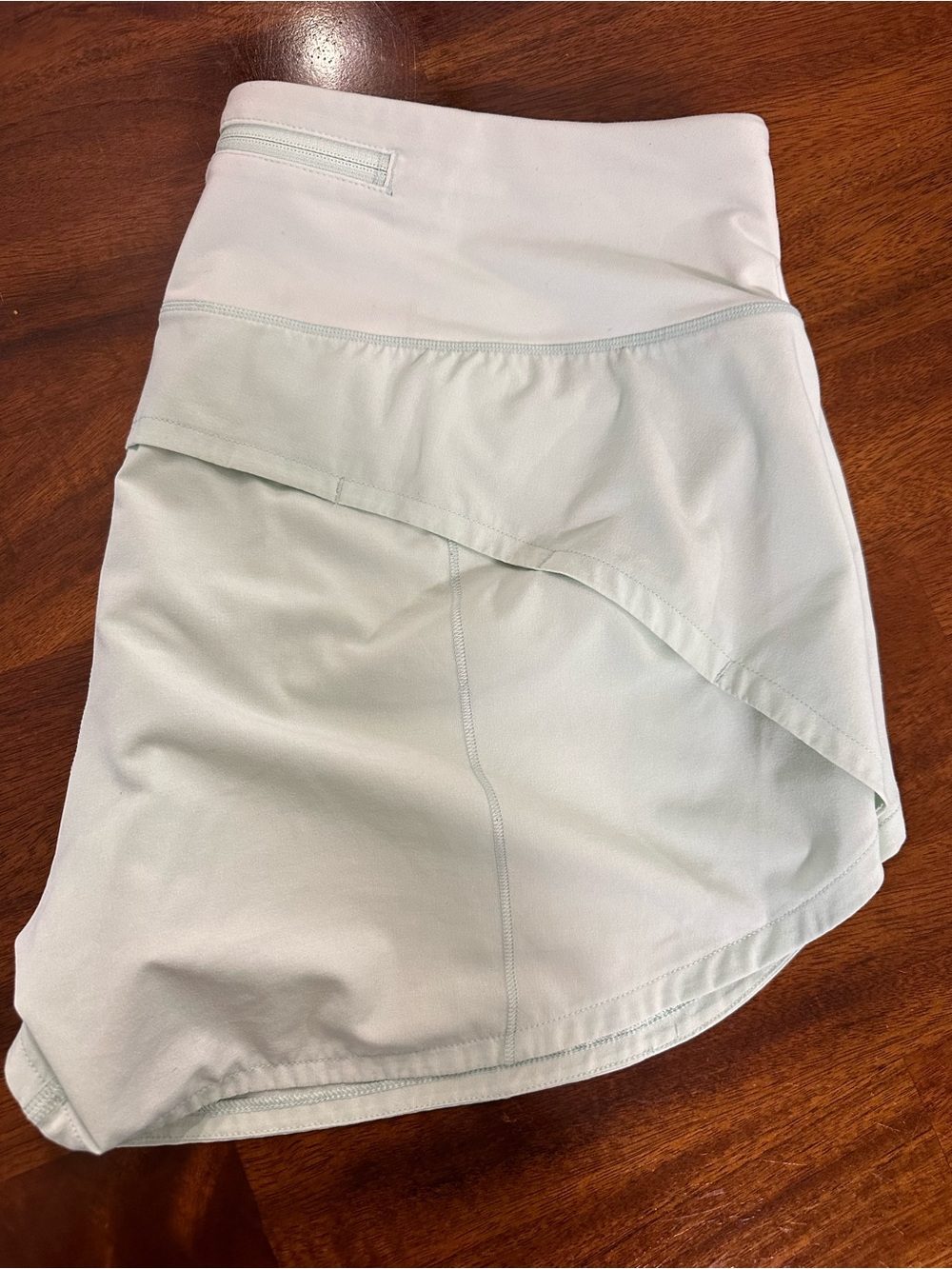Lululemon Speed Up 4” Shorts light Mint Green